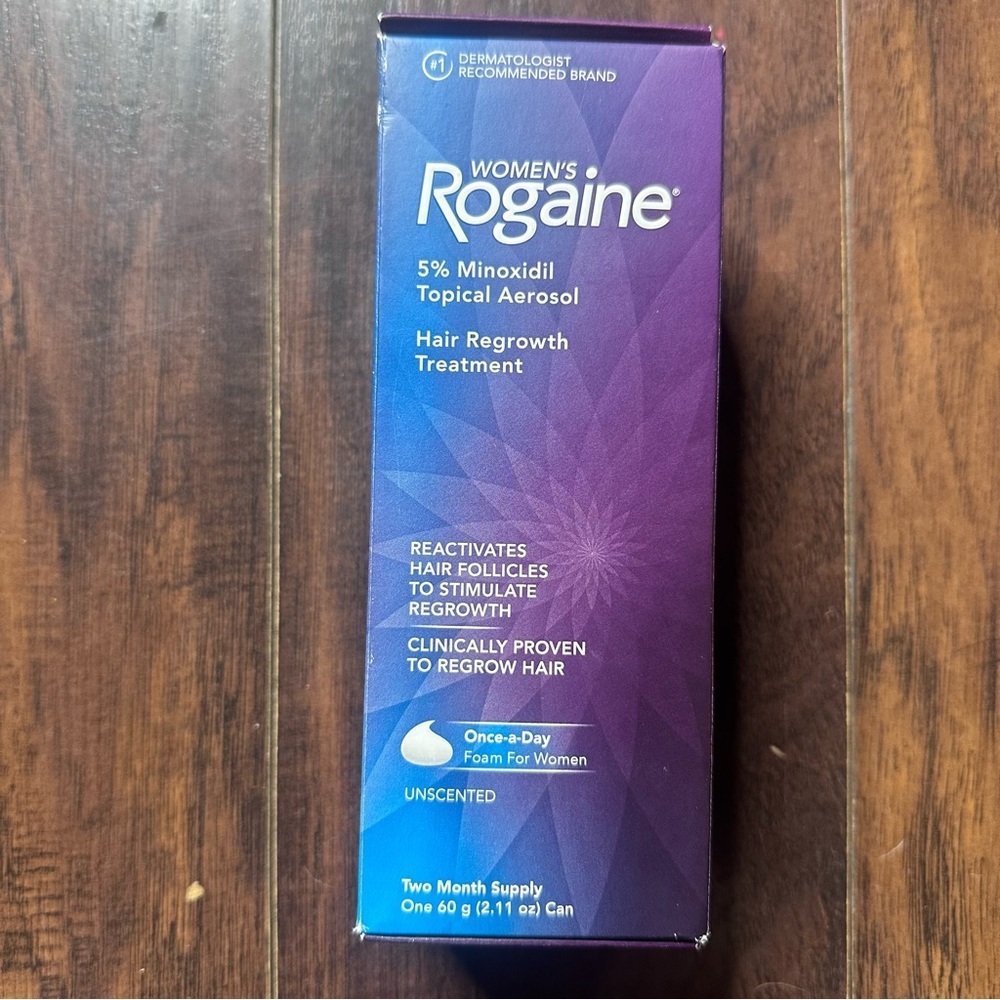 Rogaine 5% Minoxidil Foam Hair Regrowth Treatment